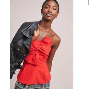 NWT Anthropologie Adelyn Rae Red Top